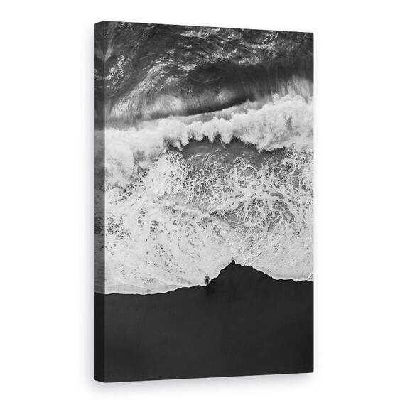 Tablou Canvas - Omul Vs Peisaj, Marime: 60 x 90 cm - - Roveli