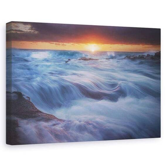 Tablou Canvas - Catifea Albastra - - Roveli
