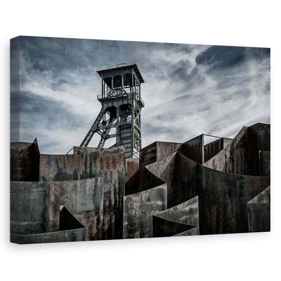Tablou Canvas - Glorie Decolorata, Marime: 60 x 90 cm - - Roveli