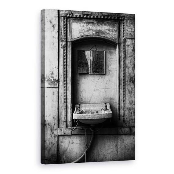 Tablou Canvas - Baie, Marime: 60 x 90 cm - - Roveli