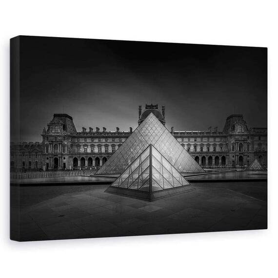 Tablou Canvas - Luvru, Marime: 60 x 90 cm - - Roveli