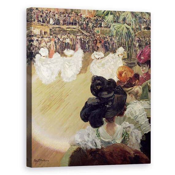 Tablou Canvas - Abel-Truchet - Quadrille la Bal Tabarin - - Roveli