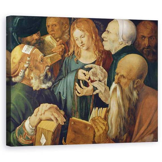 Tablou Canvas - Albrecht Durer - Isus printre doctori - - Roveli
