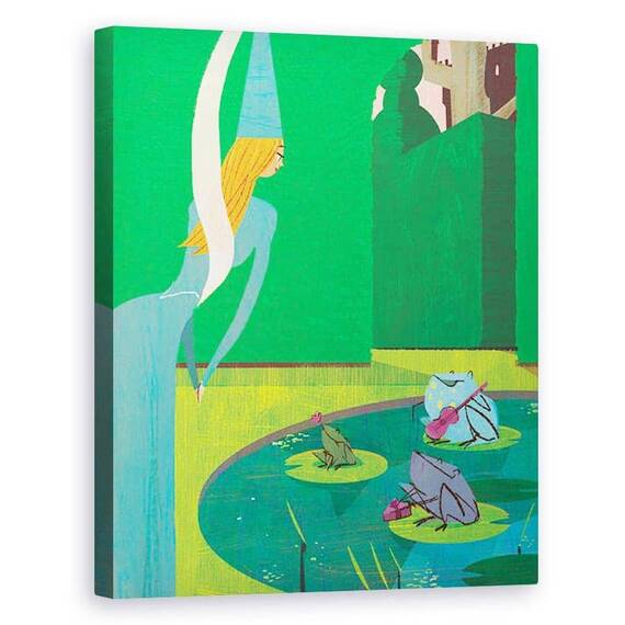 Tablou Canvas - A.Richard Allen - Alegerea unui print, 2015 - - Roveli