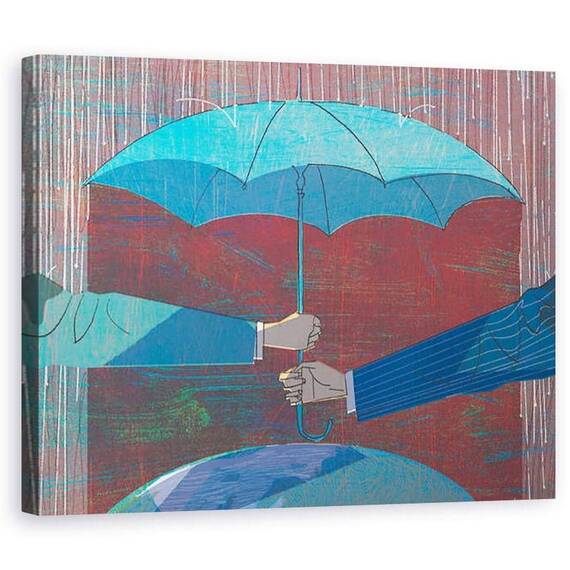 Tablou Canvas - A.Richard Allen - Ajutor, 2011 - - Roveli