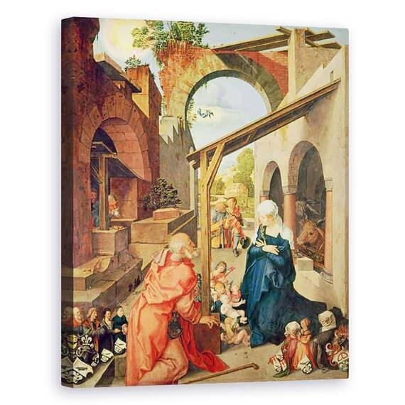 Tablou Canvas - Albrecht Durer - Altarpiece Paumgartner panou central - - Roveli