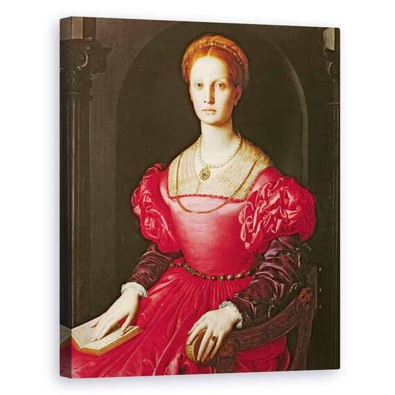 Tablou Canvas - Agnolo di Cosimo Bronzino - Lucrezia Panciatichi - - Roveli