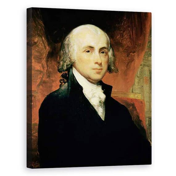 Tablou Canvas - Scoal Americana - James Madison - - Roveli