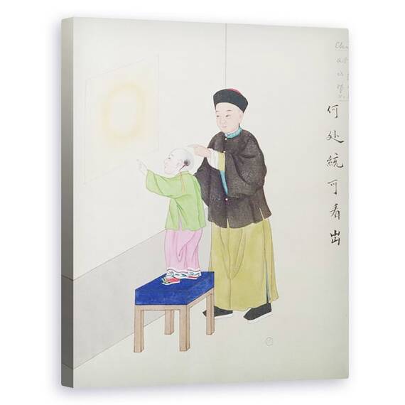 Tablou Canvas - Scoala Chineza - invatarea despre spiritualism - - Roveli