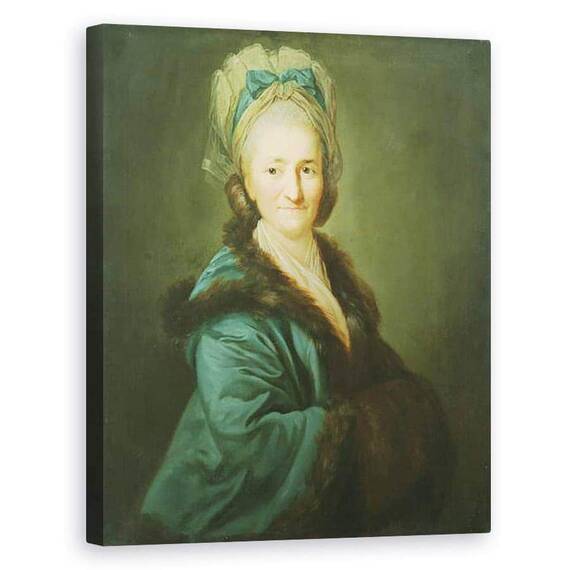 Tablou Canvas - Anton Graff - Portret De O Femeie Vechi - - Roveli