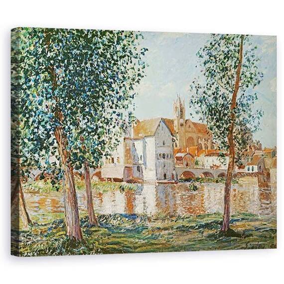 Tablou Canvas - Alfred Sisley - Loing de la Moret - - Roveli