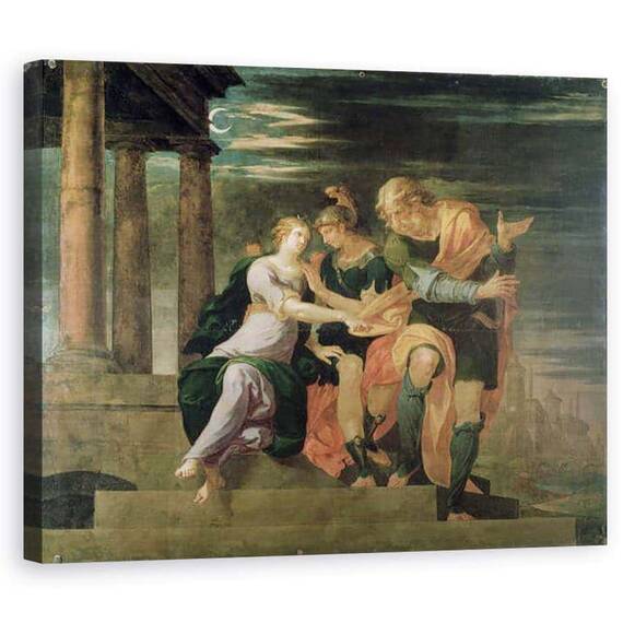 Tablou Canvas - Ambroise Dubois - intalnirea Teagenelor si a Charicleei - - Roveli