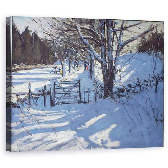 Tablou Canvas - Andrew Macara - Poarta langa Youlgreave - - Roveli