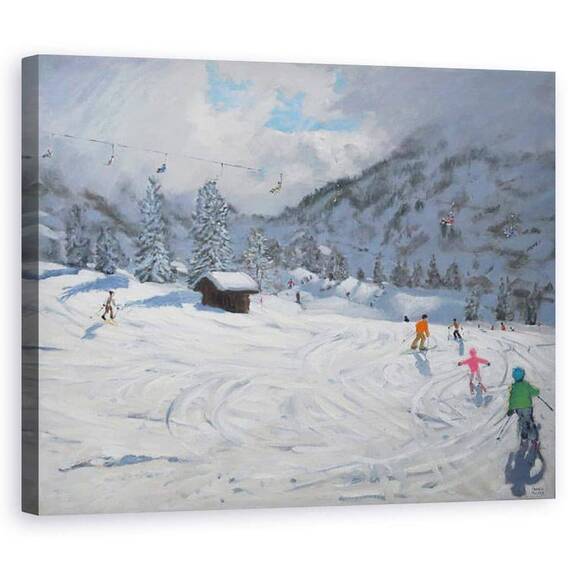 Tablou Canvas - Andrew Macara - Kitzbuhel, Austria - - Roveli