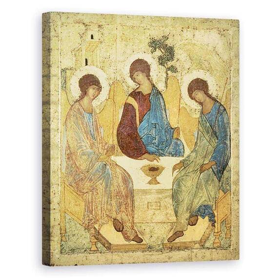 Tablou Canvas - Andrei Rublev - Sfanta Treime - - Roveli