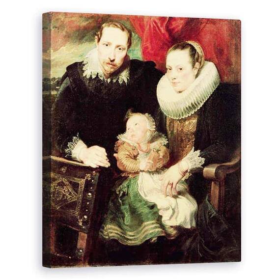 Tablou Canvas - Anthony van Dyck - Portret de Familie - - Roveli