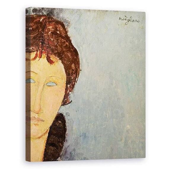 Tablou Canvas - Amedeo Modigliani - Femeie cu ochi albastri - - Roveli