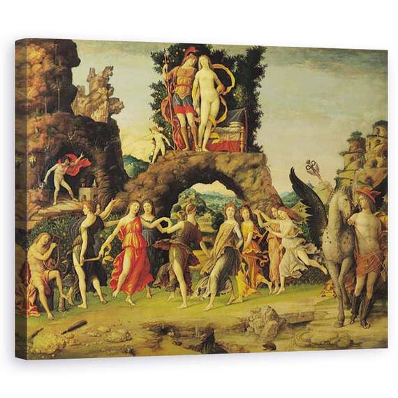 Tablou Canvas - Andrea Mantegna - Parnassus - Marte si Venus - - Roveli