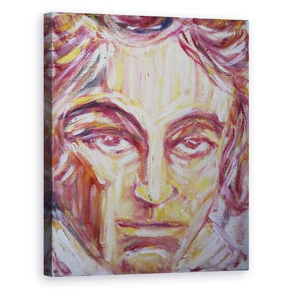 Tablou Canvas - Annick Gaillard - Beethoven - - Roveli