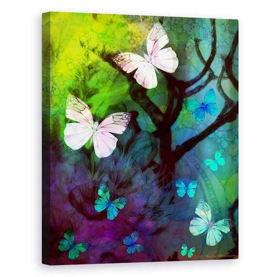 Tablou Canvas - AlyZen Moonshadow - in compania fluturilor, 2014 - - Roveli