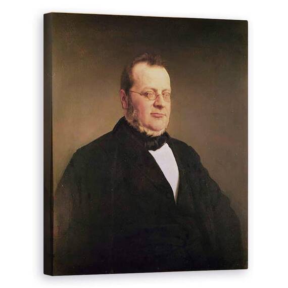 Tablou Canvas - Francesco Hayez - Contele Camillo Cavour 1810-61 - - Roveli