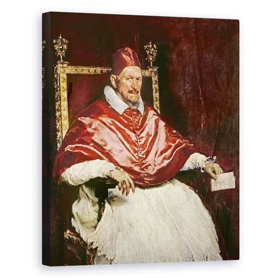 Tablou Canvas - Diego Rodriguez de Silva y Velazquez - Portretul Papei Inocent X 1574-1655 - - Roveli