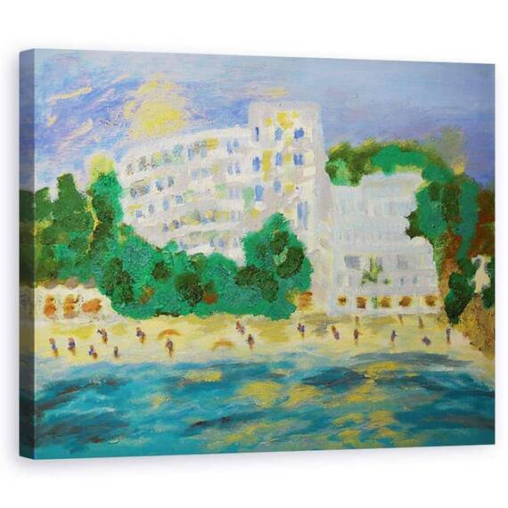 Tablou Canvas - Cosima Duggal - Hotel Cala Santanyi - - Roveli