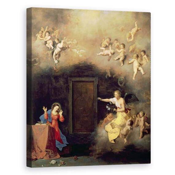 Tablou Canvas - Cornelis van Poelenburgh - Buna Vestire - - Roveli
