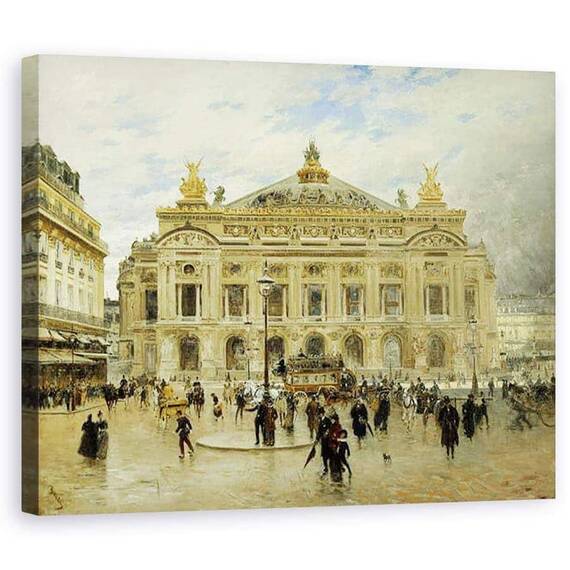 Tablou Canvas - Frank Myers Boggs - LOpera, Paris - - Roveli