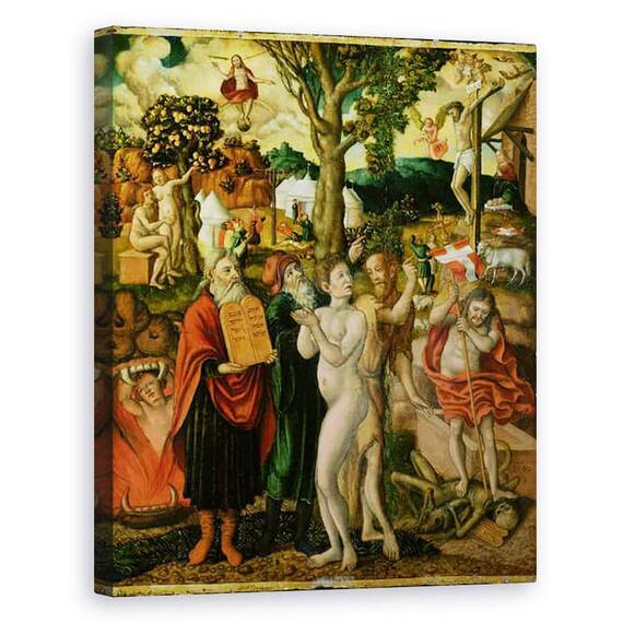 Tablou Canvas - Franz Timmermann - Cadere si rascumparare - - Roveli