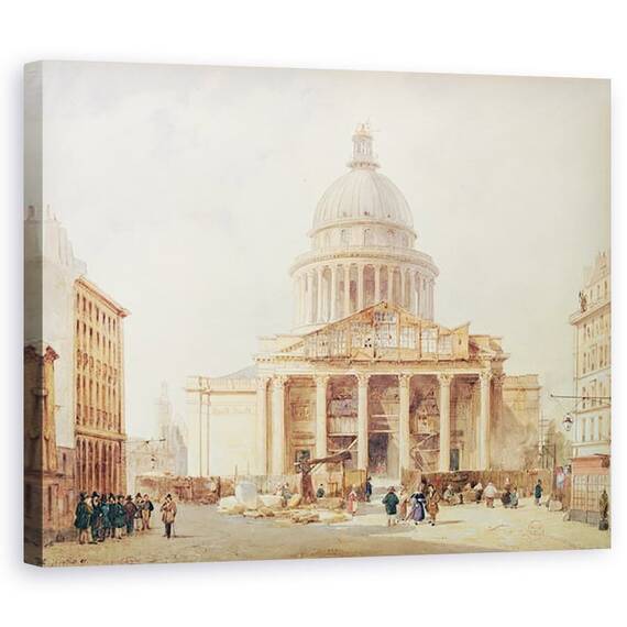 Tablou Canvas - Francois Etienne Villeret - Panteonul din 1835 - - Roveli