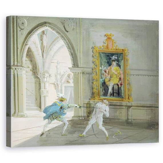 Tablou Canvas - Giuseppe Bernardino Bison - Don Juan II - - Roveli