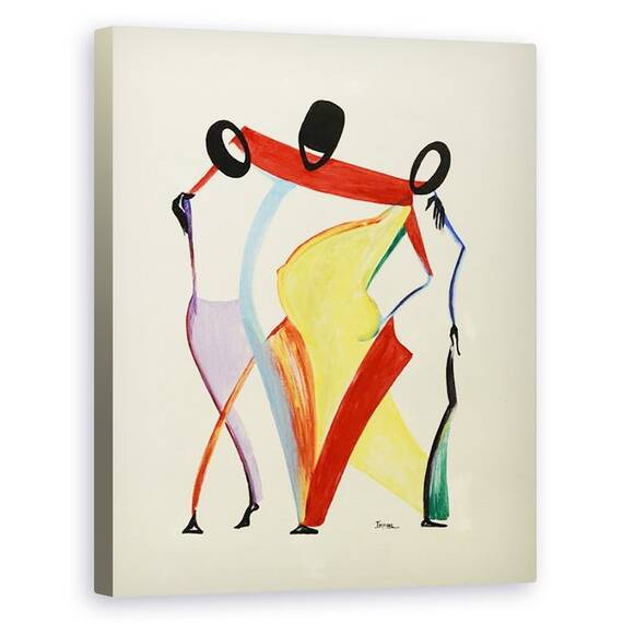 Tablou Canvas - Ikahl Beckford - Familie de cinci - - Roveli