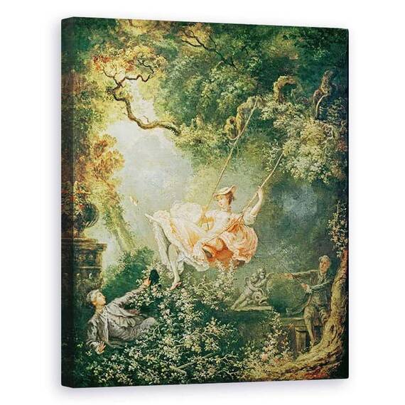 Tablou Canvas - Jean-Honore Fragonard - Leagan - - Roveli