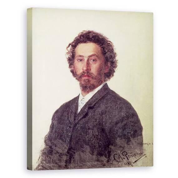 Tablou Canvas - Ilya Efimovich Repin - Autoportret - - Roveli