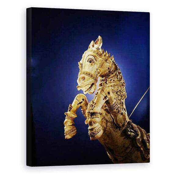 Tablou Canvas - Scoala Indiana - Cal - - Roveli