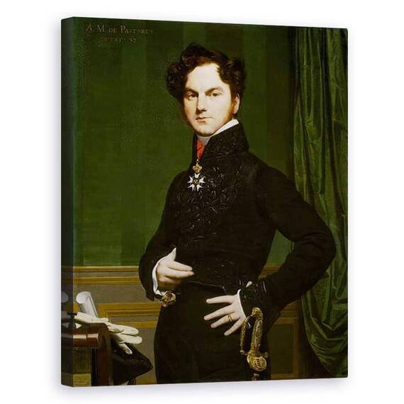 Tablou Canvas - Jean Auguste Dominique Ingres - Amédée-David, contele de Pastoret - - Roveli