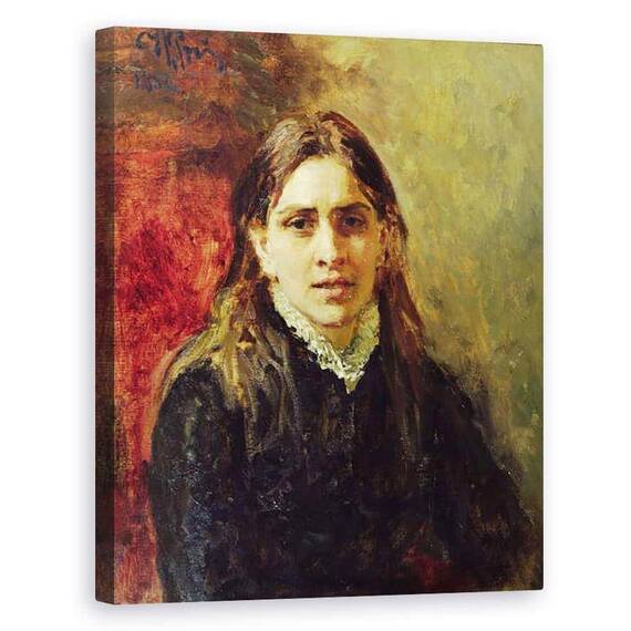 Tablou Canvas - Ilya Efimovich Repin - Portret De Pelageya Antipovna Strepetova 1850-1903 1882 - - Roveli