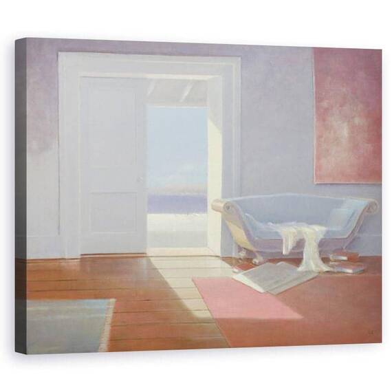 Tablou Canvas - Lincoln Seligman - Casa pe plaja - - Roveli