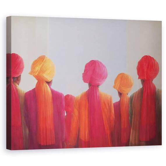 Tablou Canvas - Lincoln Seligman - Grupul Turban - - Roveli