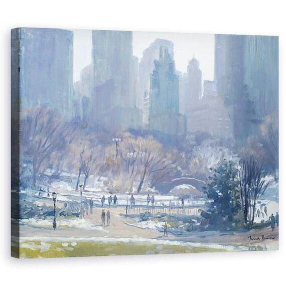 Tablou Canvas - Julian Barrow - Iarna in Central Park, New York - - Roveli
