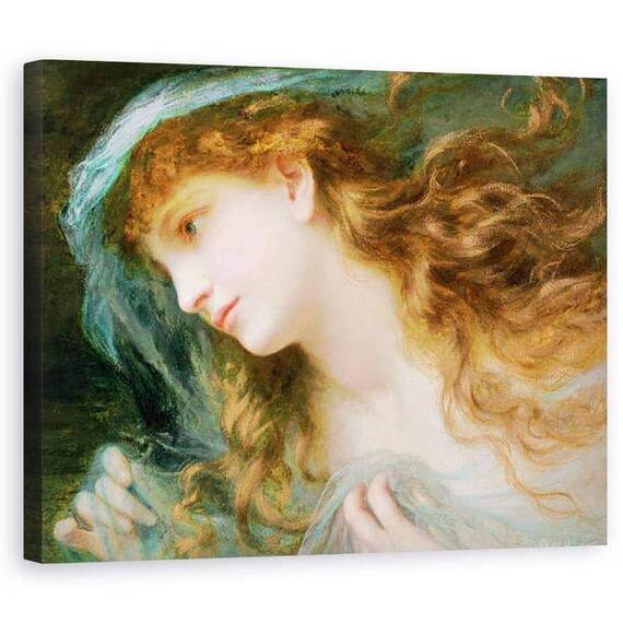 Tablou Canvas - Sophie Anderson - Capul unei nimfe - - Roveli
