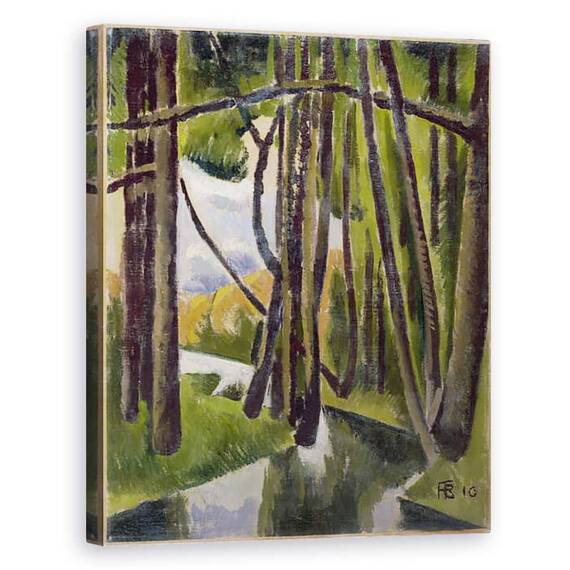 Tablou Canvas - Roger de La Fresnaye - Undergrowth - - Roveli