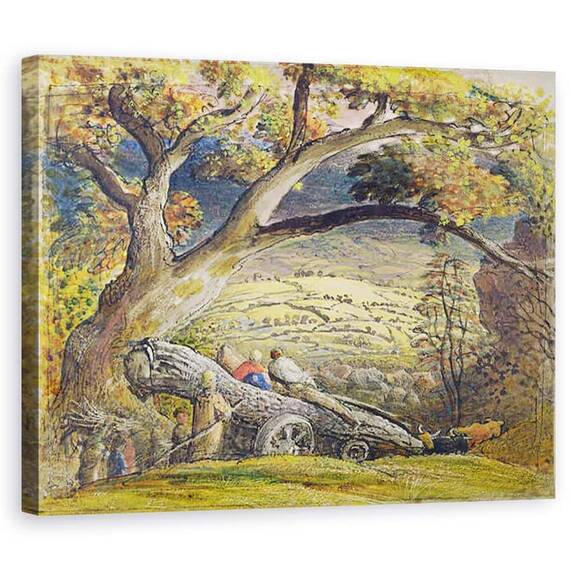Tablou Canvas - Samuel Palmer - Wain cherestea - - Roveli