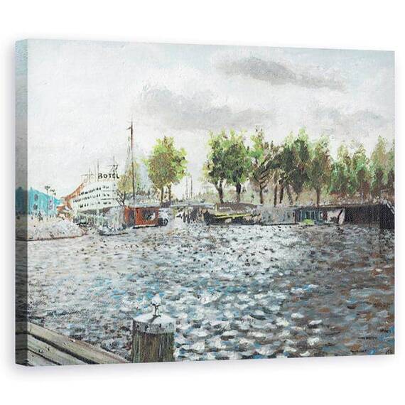 Tablou Canvas - Vincent Alexander Booth - Oosterdok Amsterdam, 1999 - - Roveli