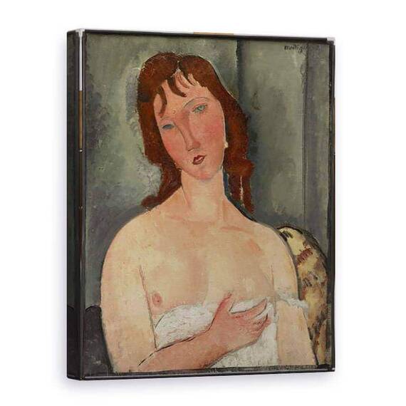 Tablou Canvas - Amedeo Modigliani - Portretul unei tinere Femei - - Roveli