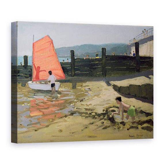 Tablou Canvas - Andrew Macara - Navigare Rosie - - Roveli