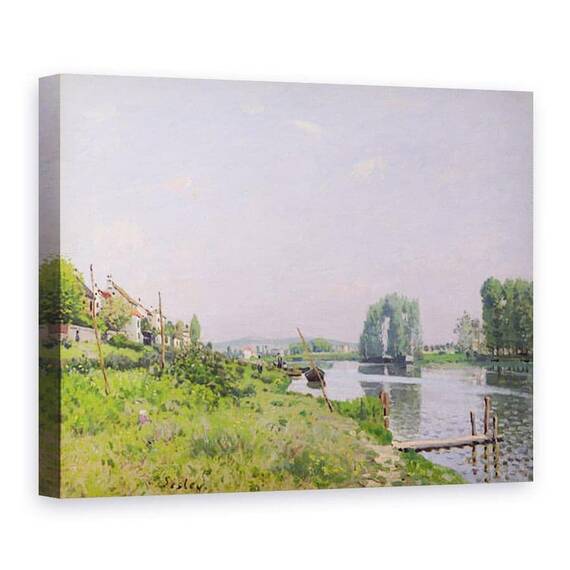 Tablou Canvas - Alfred Sisley - Saint-Denis - - Roveli