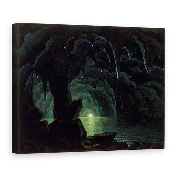 Tablou Canvas - Albert Bierstadt - The Blue Grotto - - Roveli