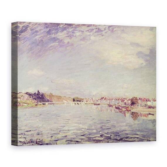 Tablou Canvas - Alfred Sisley - Saint-Mammes - - Roveli